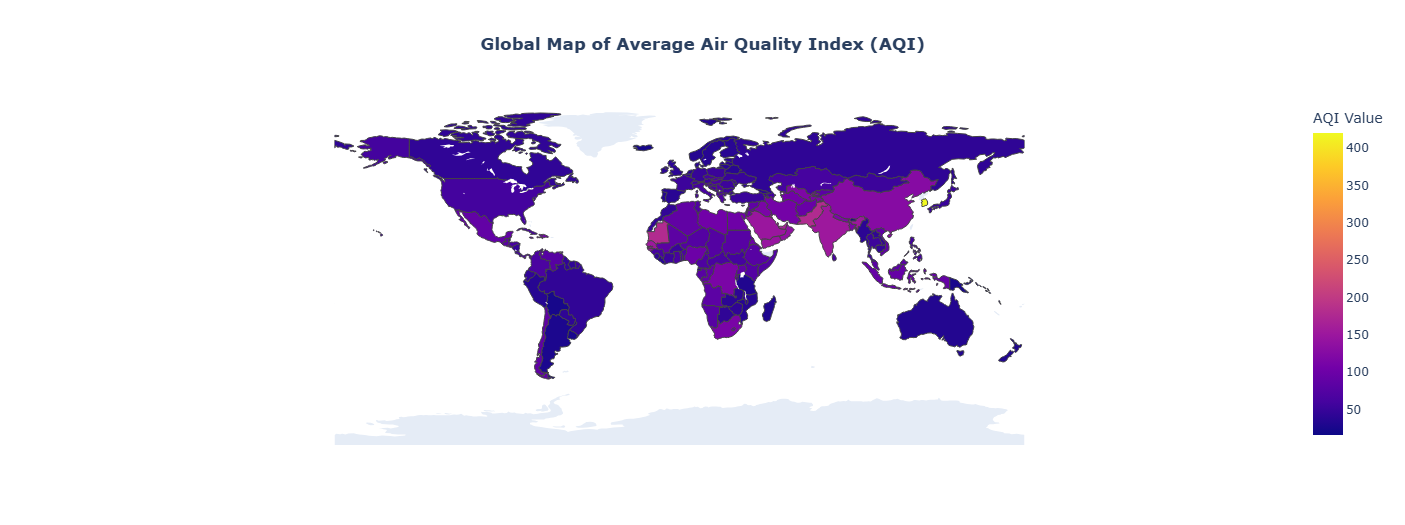 Global Pollution Map